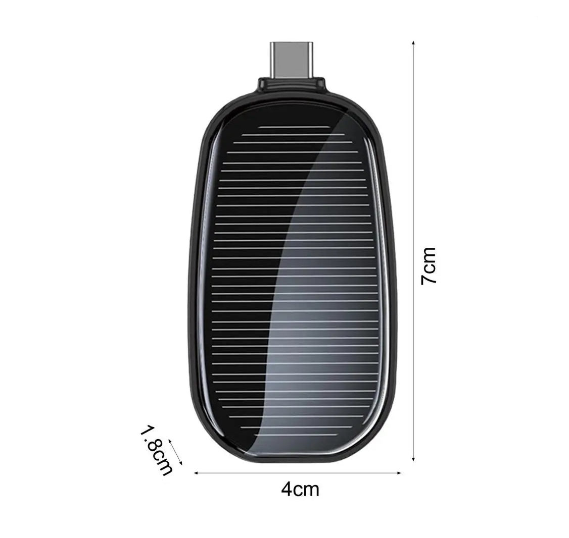 CARGADOR SOLAR PORTATIL - Para todo tipo de celular