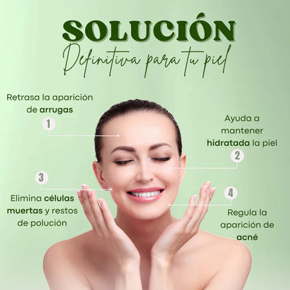 Crystal Skin™ - Mascarilla en Barra ENRIQUECIDA con Té Verde - TRENDFINDER® (2024)