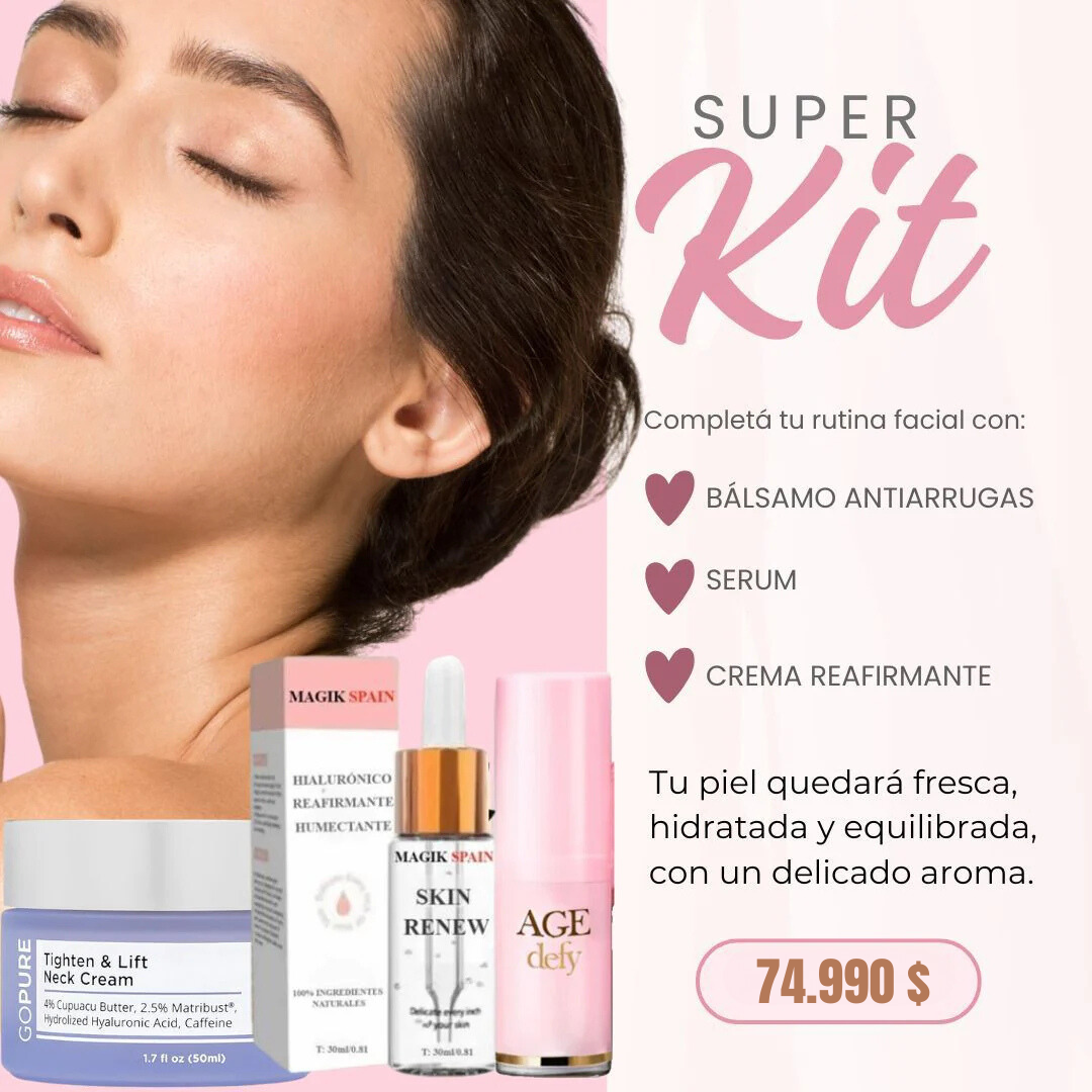 KIT ANTI EDAD - LUCE UNA PIEL RADIANTE Y JUVENIL ESTAS NAVIDADES